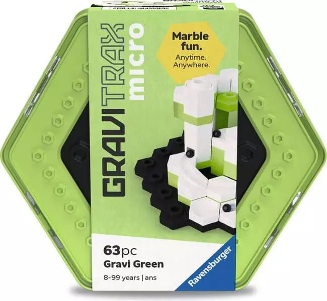 Ravensburger - GraviTrax micro Gravi Green 63-tlg.