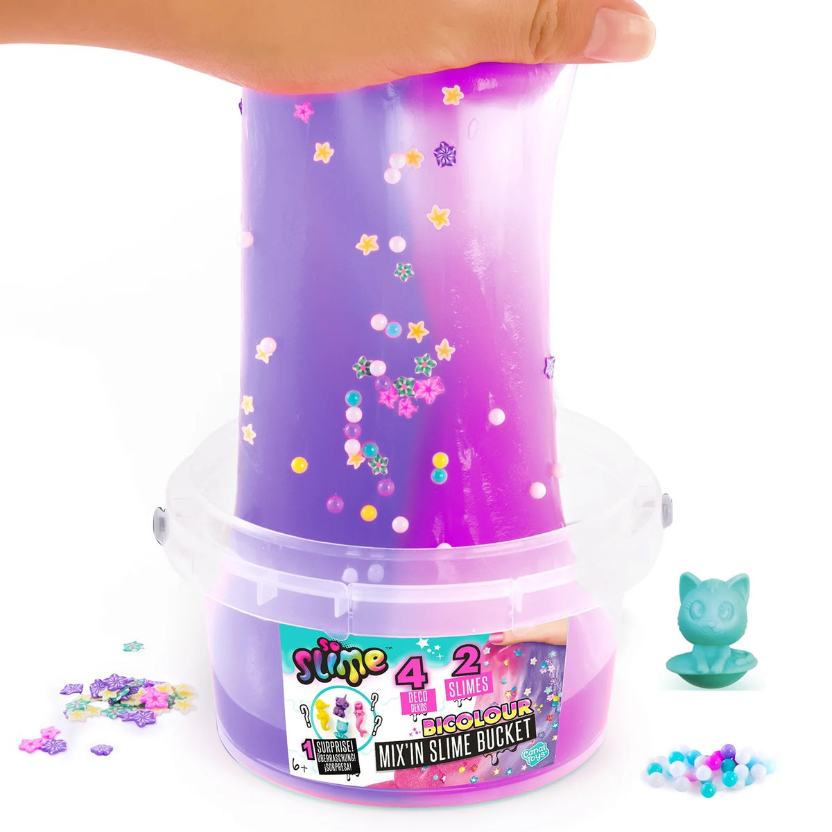 Canal Toys - Slime Bucket mit Deko 1 Stk.
