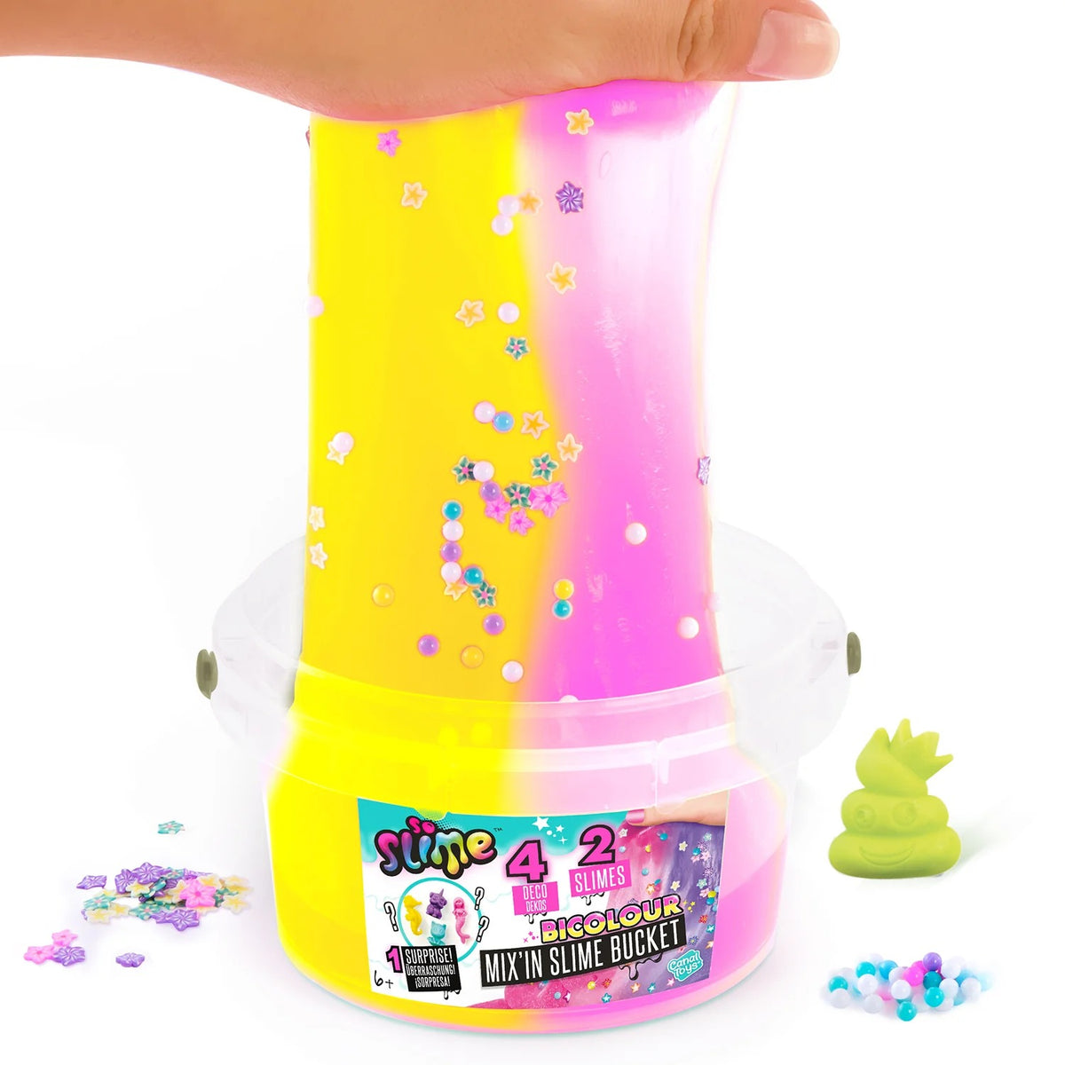 Canal Toys - Slime Bucket mit Deko 1 Stk.