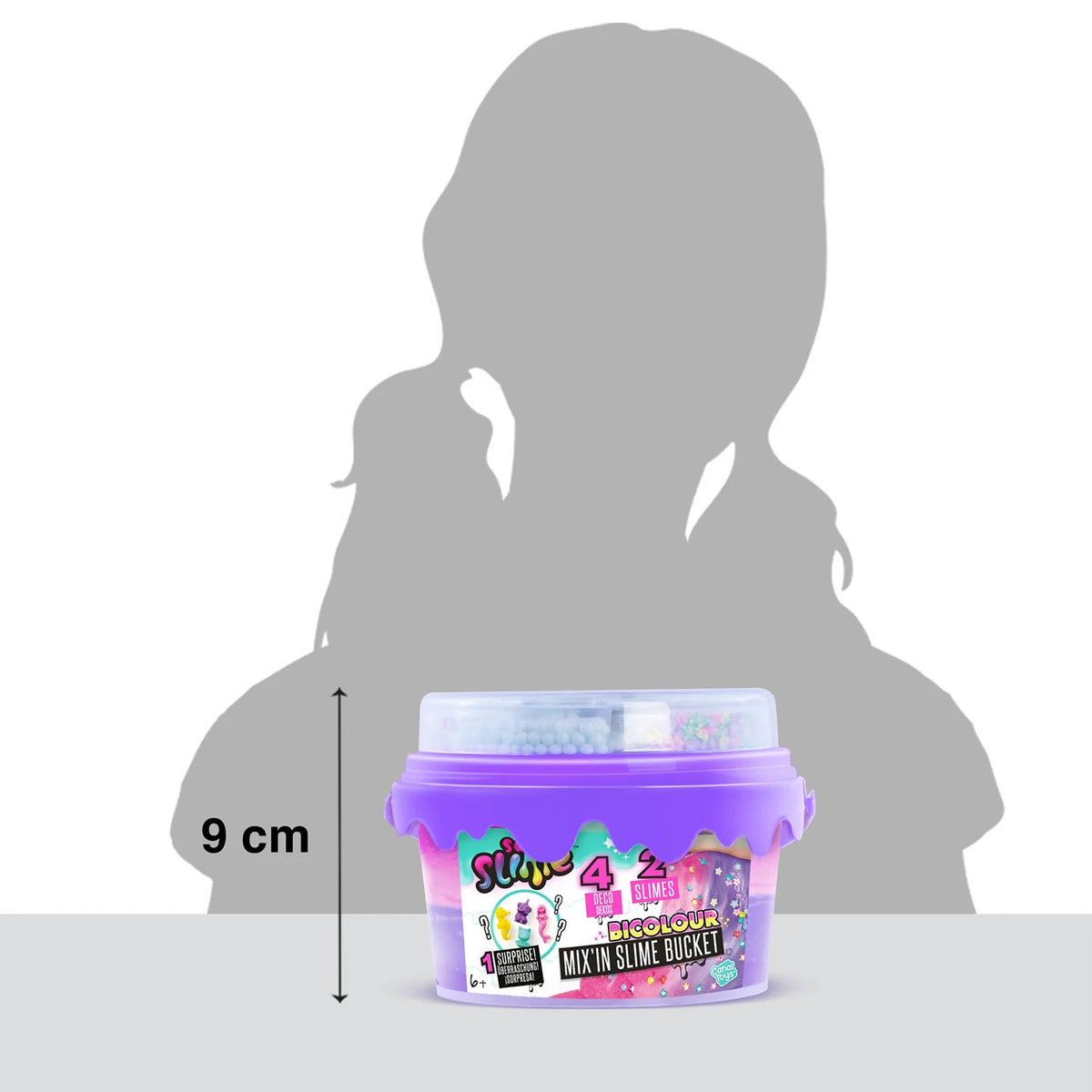 Canal Toys - Slime Bucket mit Deko 1 Stk.