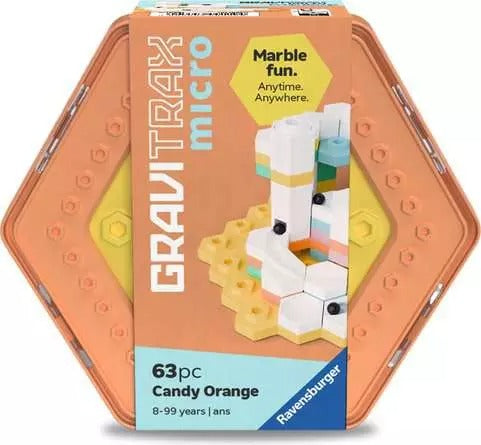 Ravensburger - GraviTrax micro Candy Orange 63-tlg.