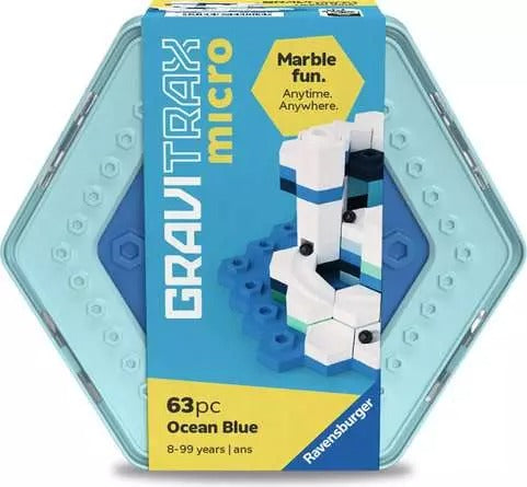 Ravensburger - GraviTrax micro Ocean Blue 63-tlg.