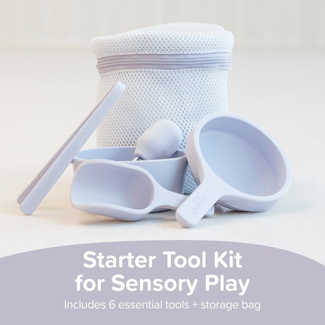 INSPIRE MY PLAY - Sensorikspielzeug Starter-Set blau