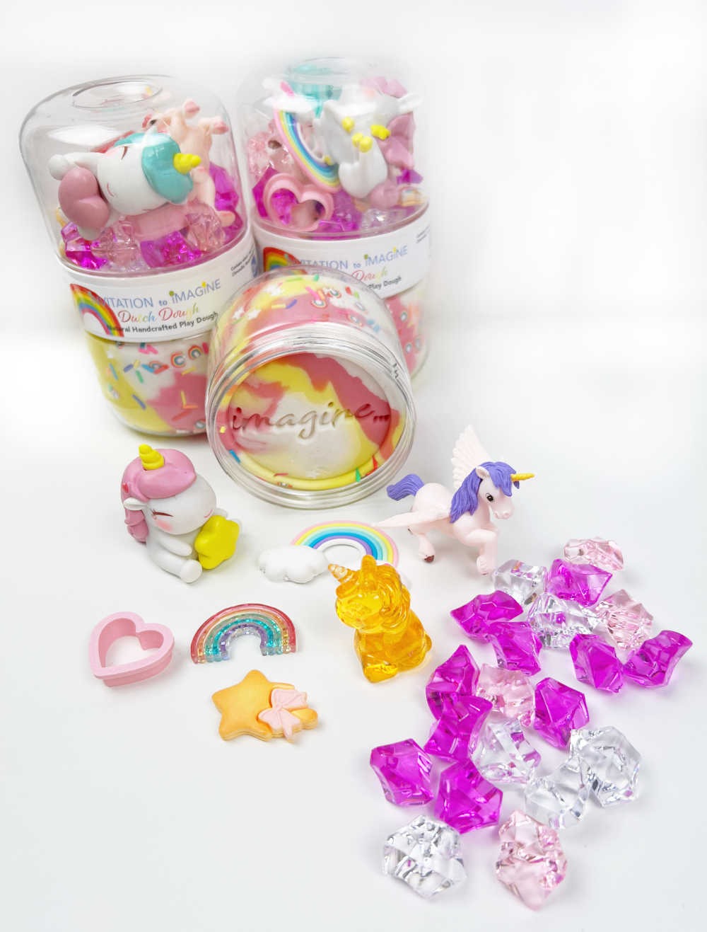 INVITATION to IMAGINE - Knetset Regenbogen & Einhorn