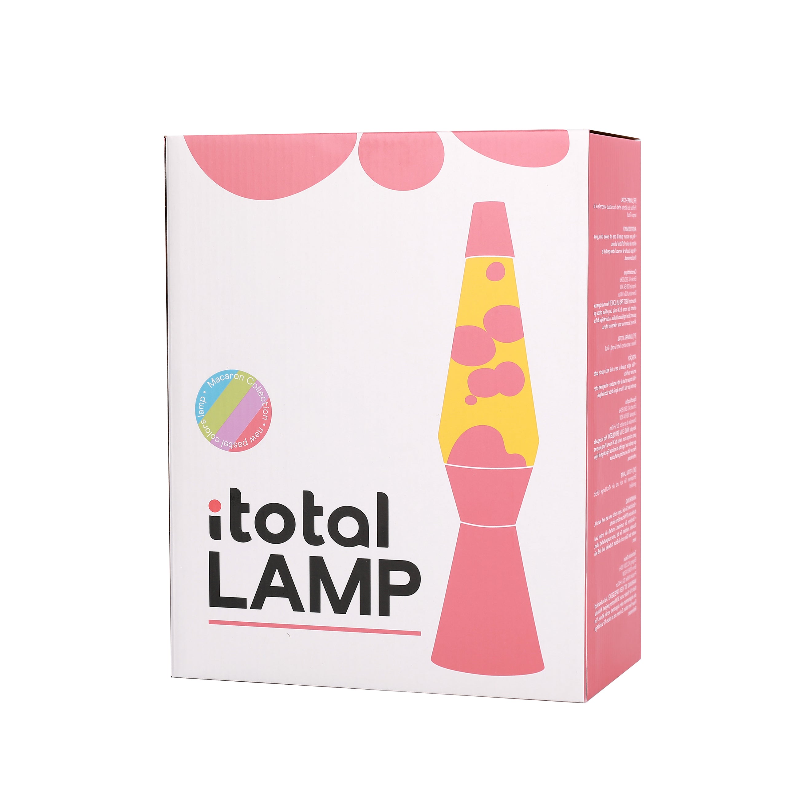 itotal - Lavalampe Spaceship rot/gelb/rot