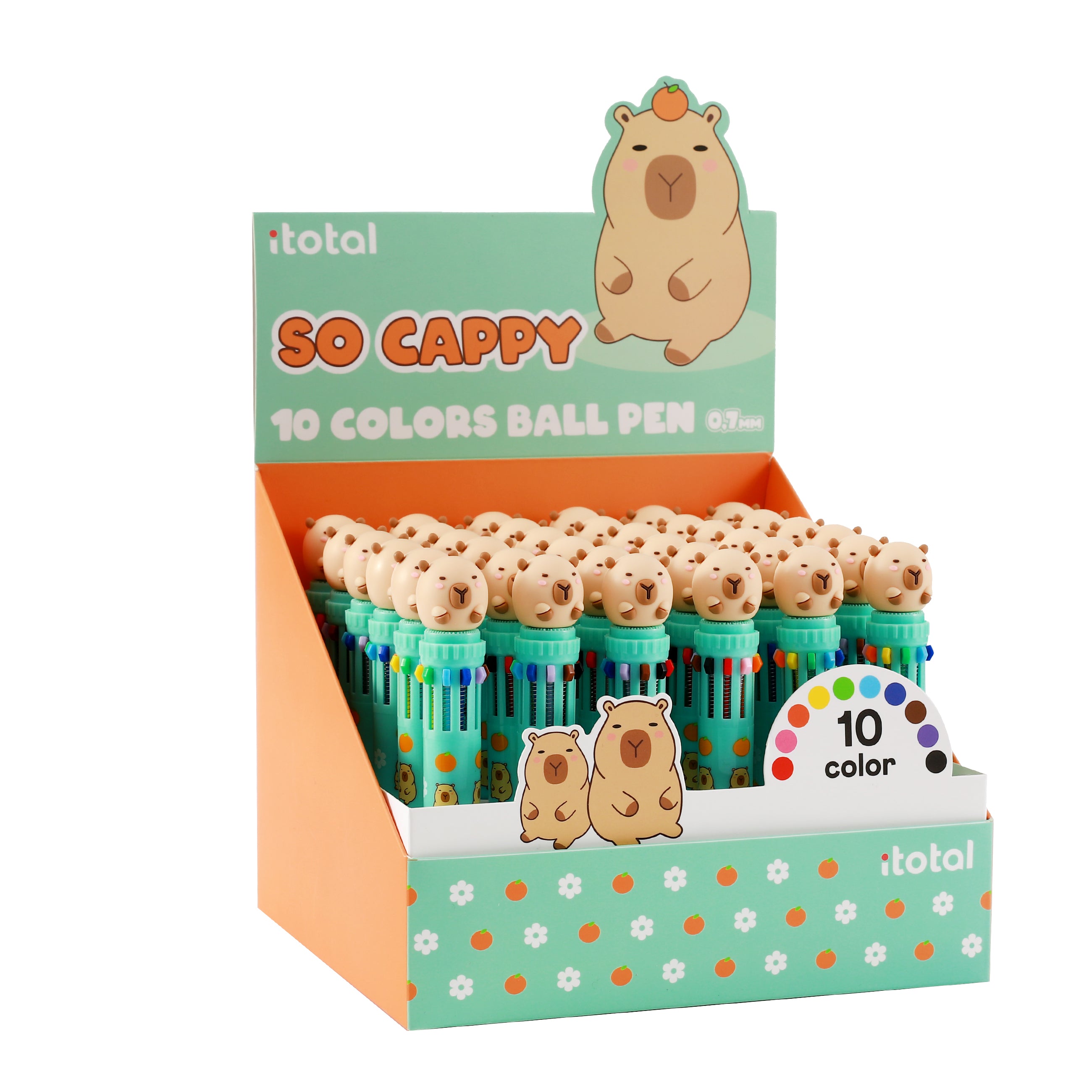 itotal - Capybara Mehrfarbiger Stift