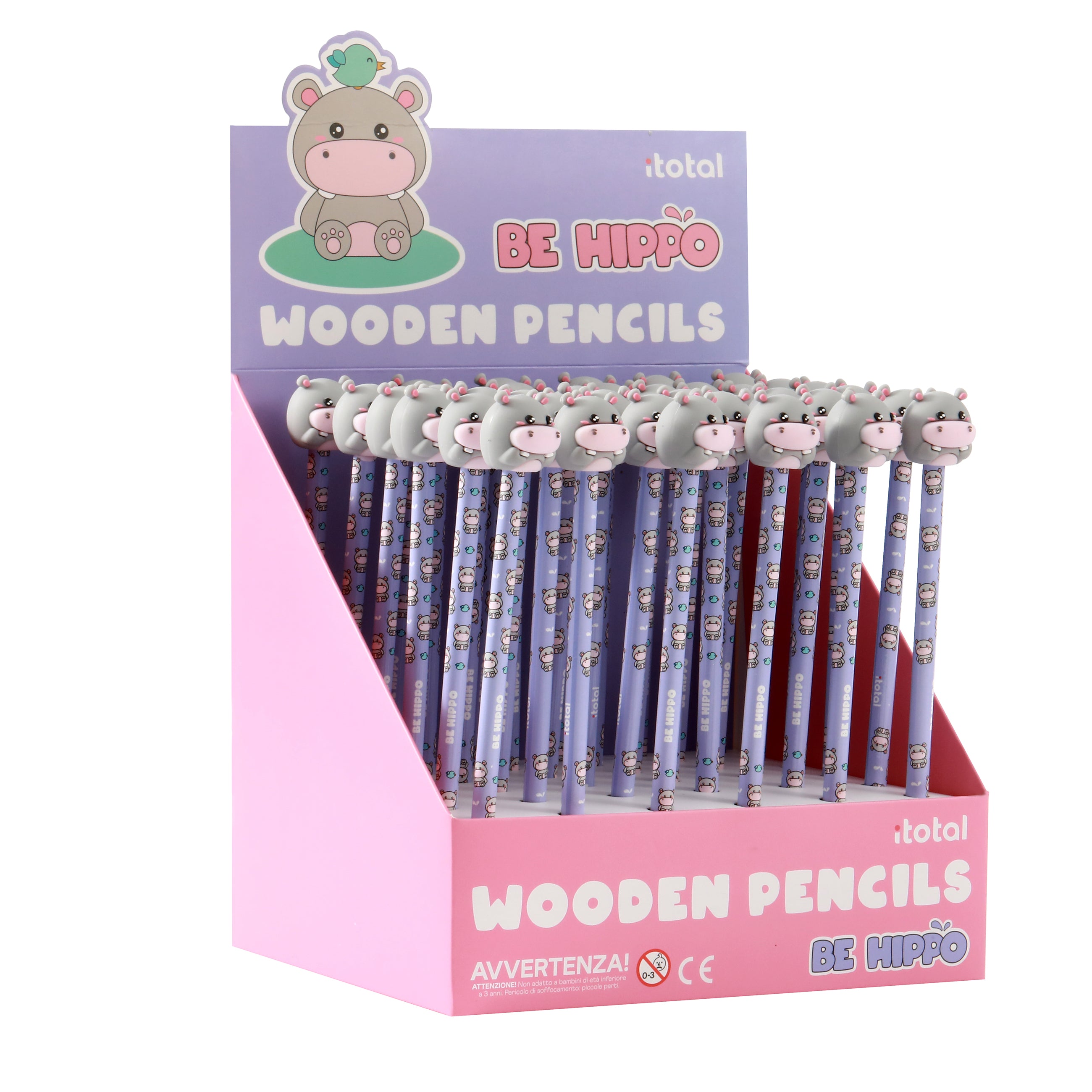 itotal - Hippo 3D Bleistift