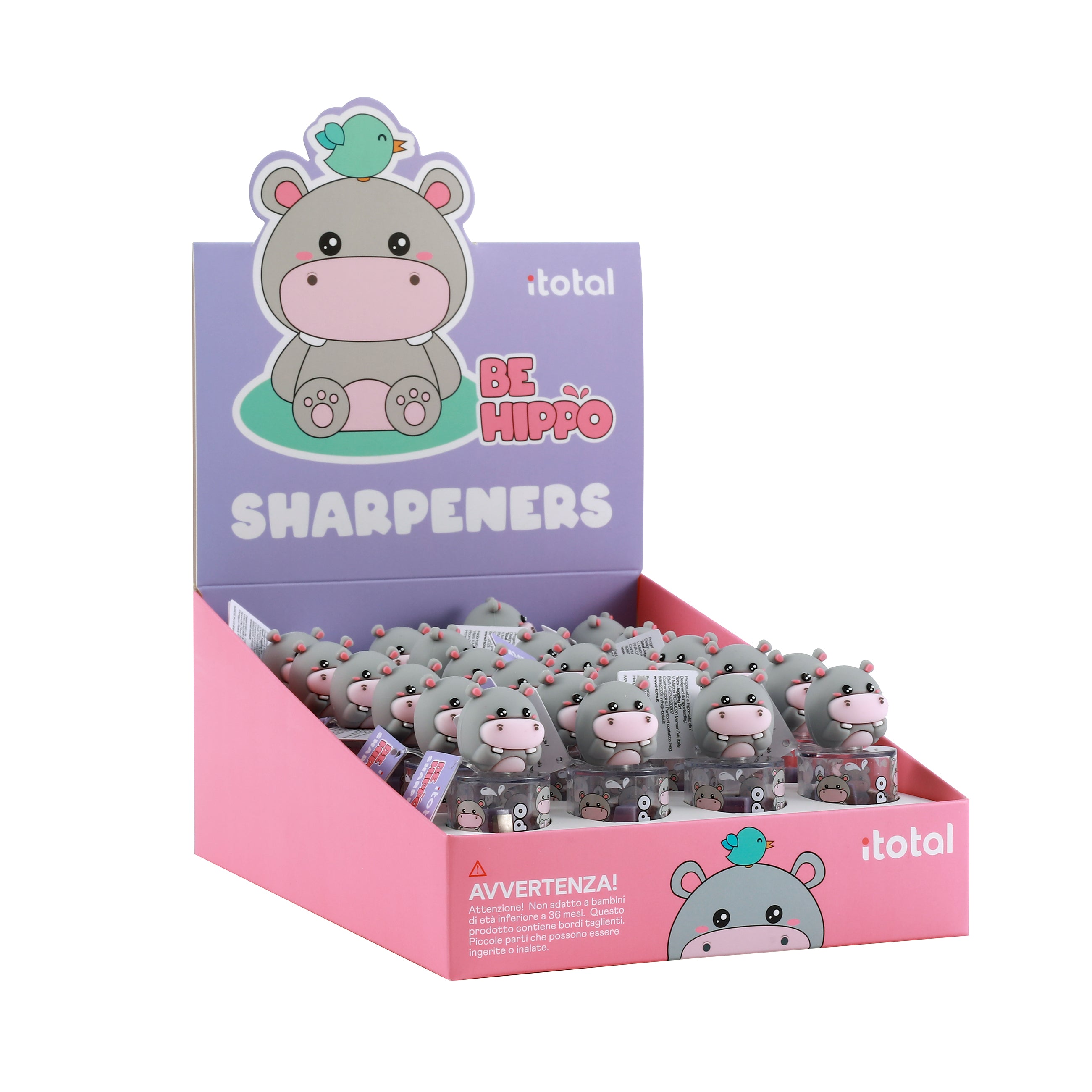 itotal - Hippo Bleistiftspitzer