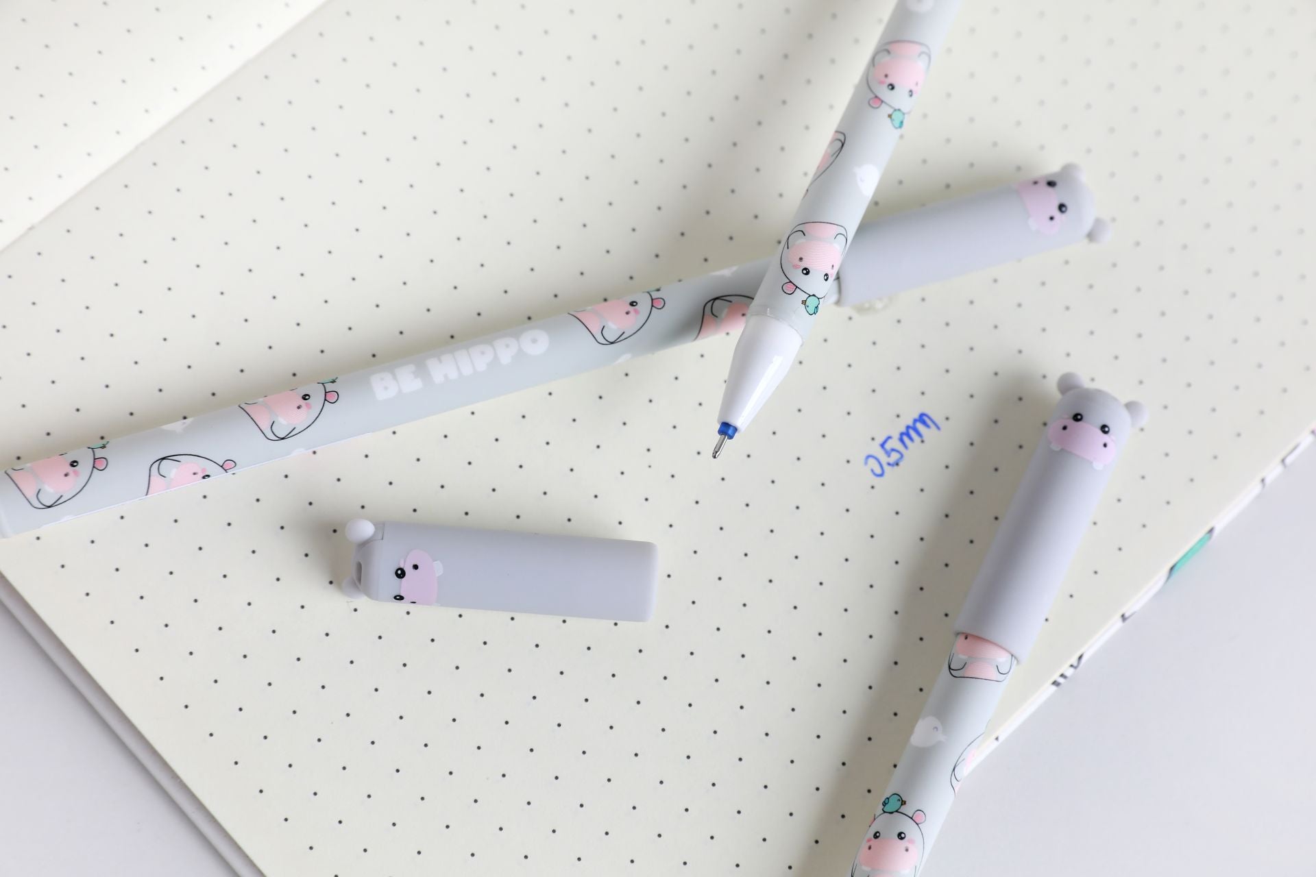 itotal - Hippo Radierbarer Stift mit Kappe