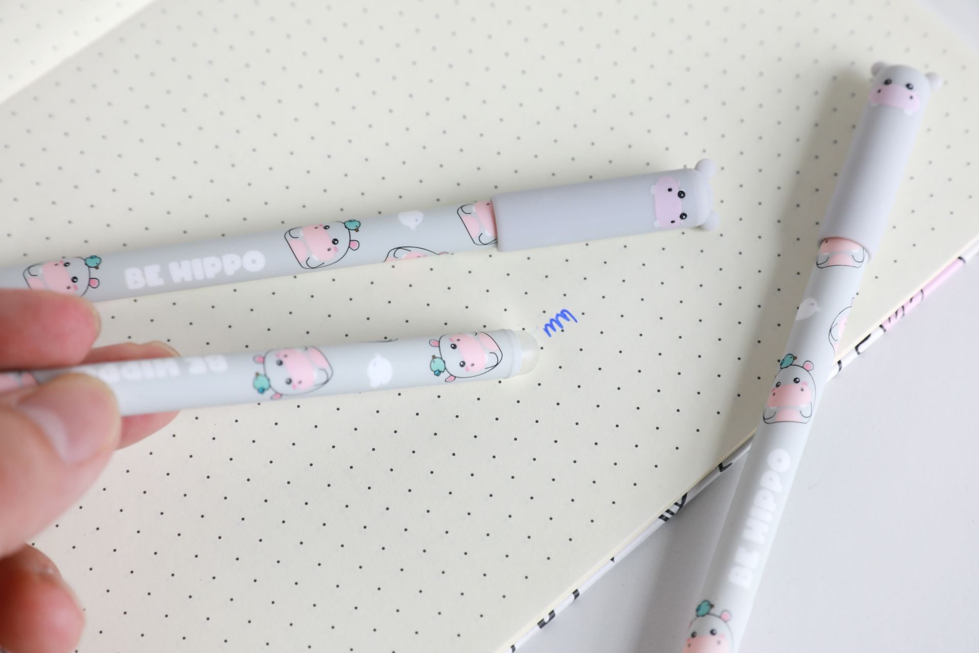 itotal - Hippo Radierbarer Stift mit Kappe