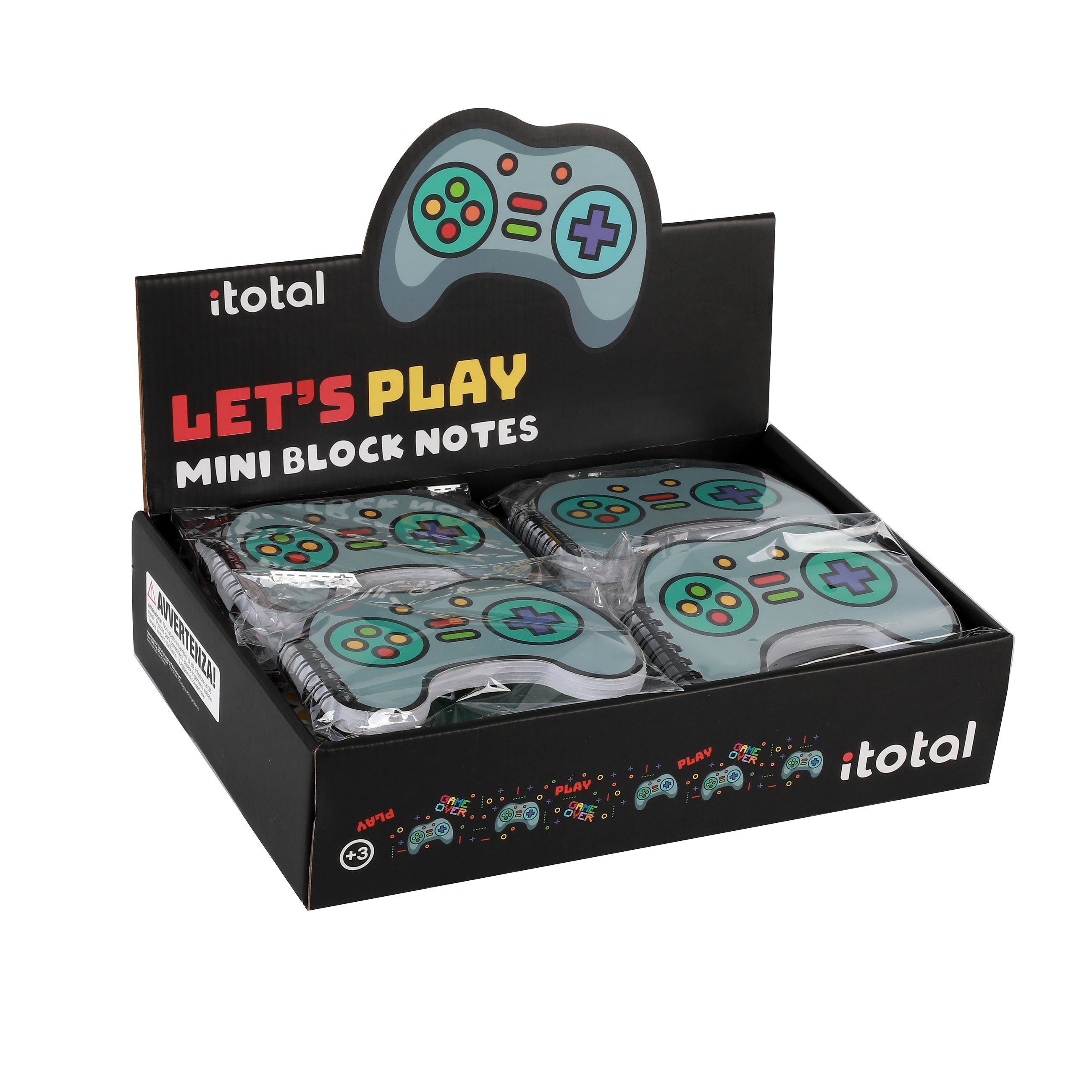 itotal - Let's Play Notizblock