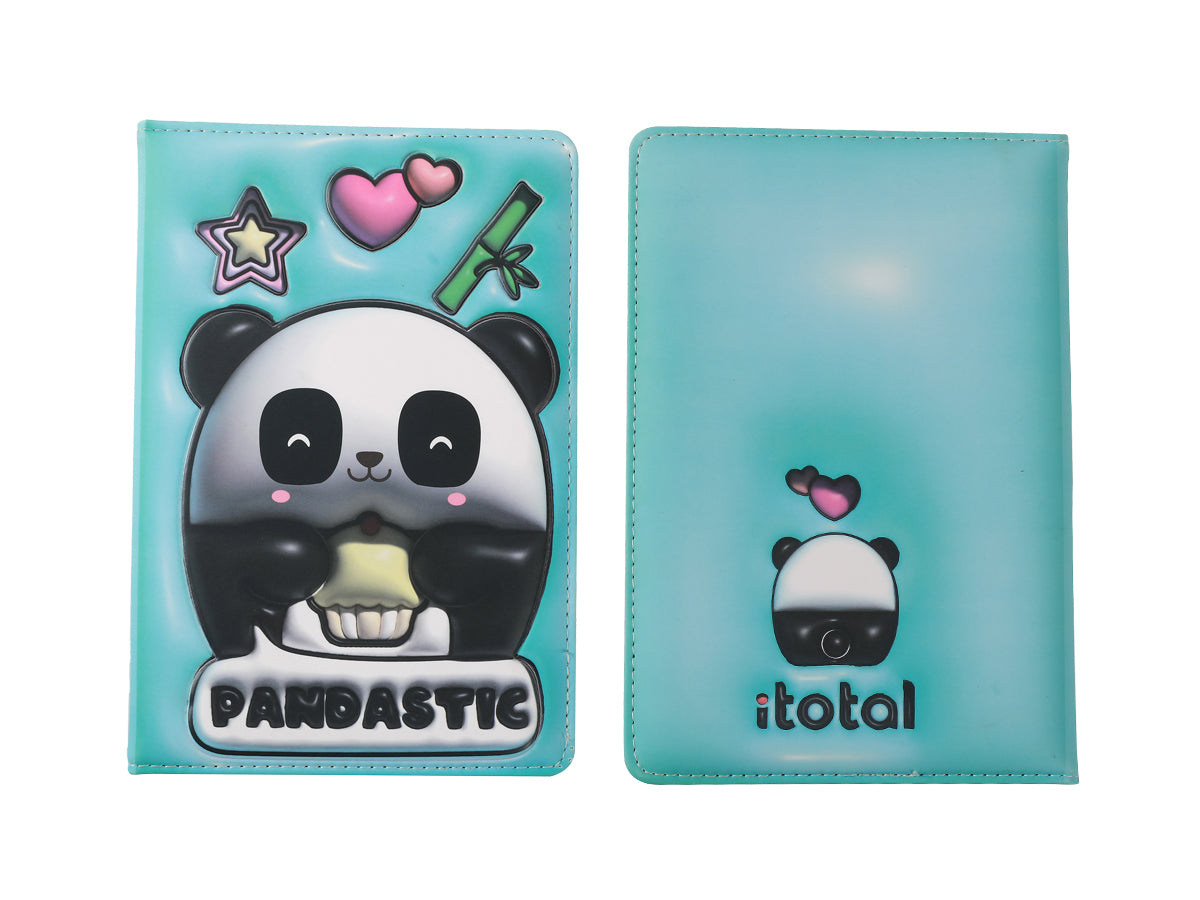 itotal - Pandastic 3D Notizbuch