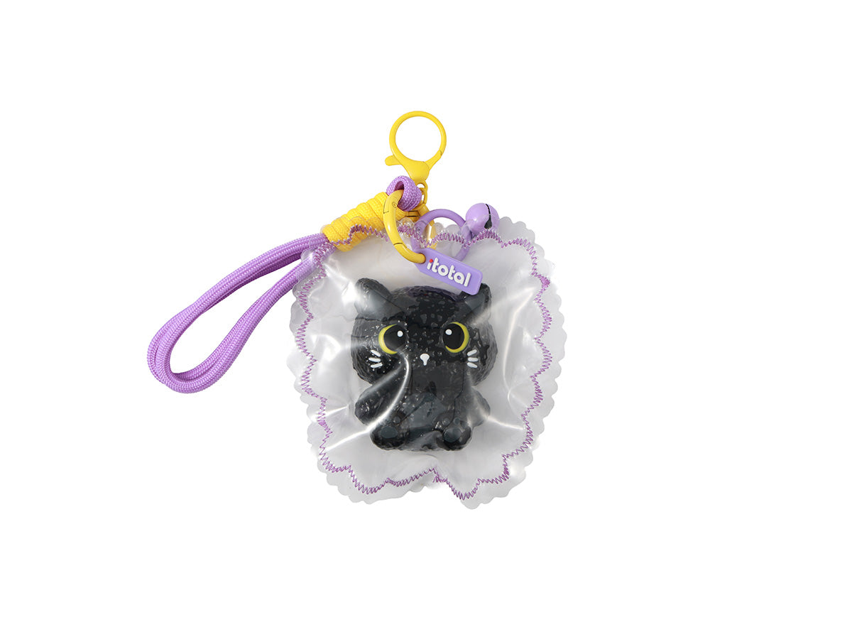 itotal - Schlüsselanhänger JellyPop Black Cat