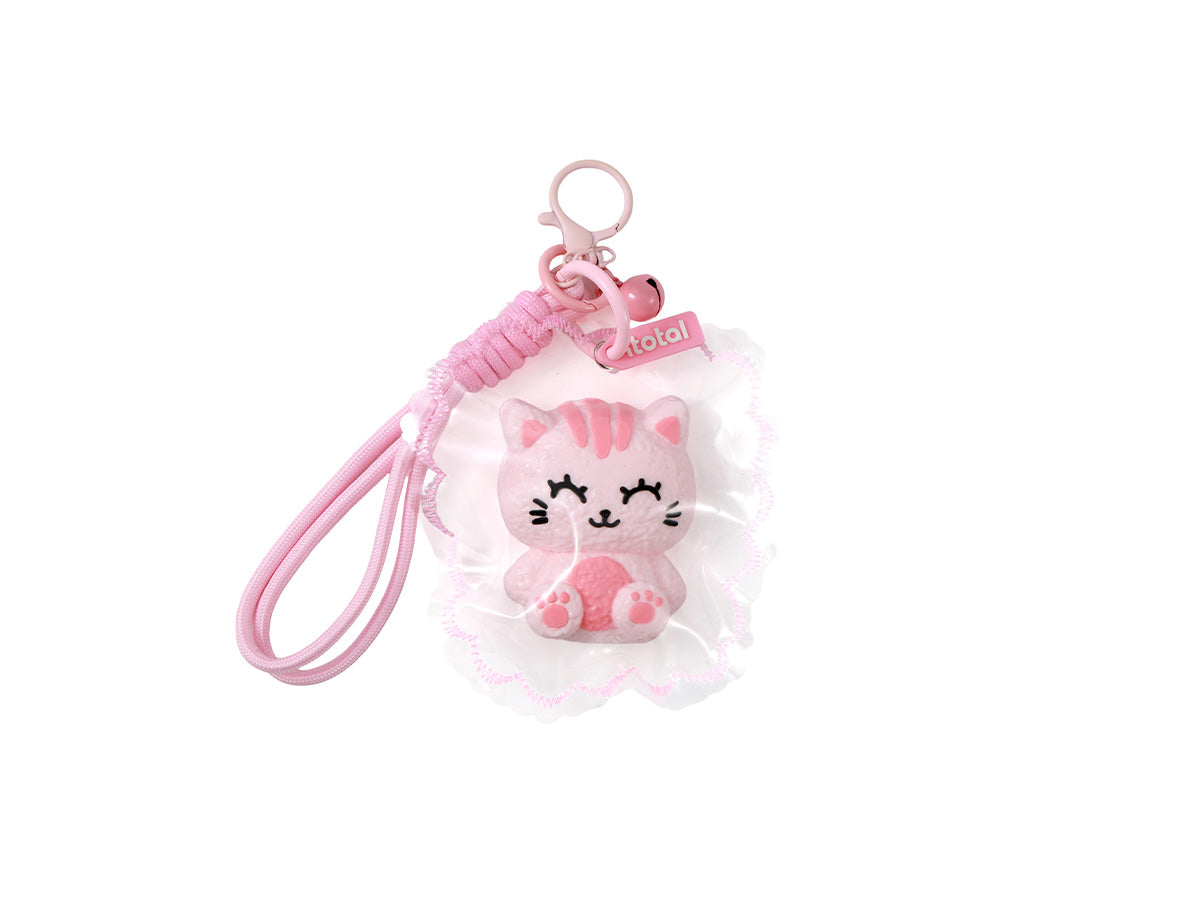 itotal - Schlüsselanhänger JellyPop Pink Cat
