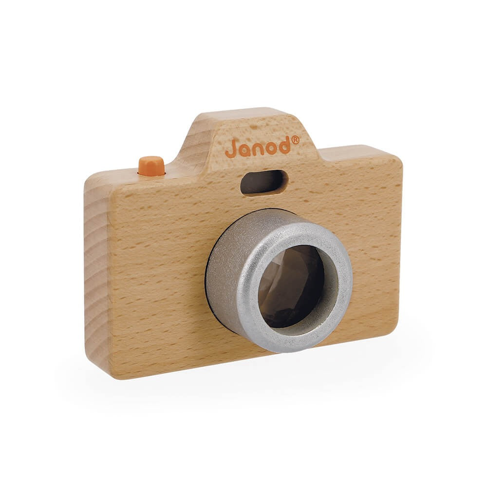 Janod - Fotoapparat aus Holz mit Licht & Sound