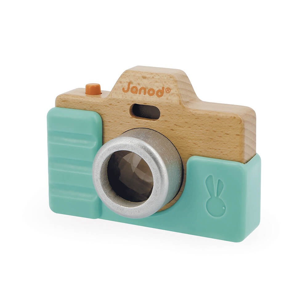Janod - Fotoapparat aus Holz mit Licht & Sound