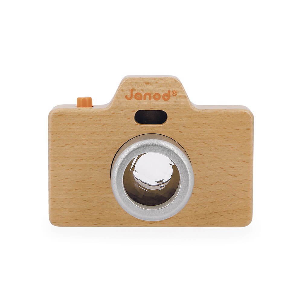 Janod - Fotoapparat aus Holz mit Licht & Sound