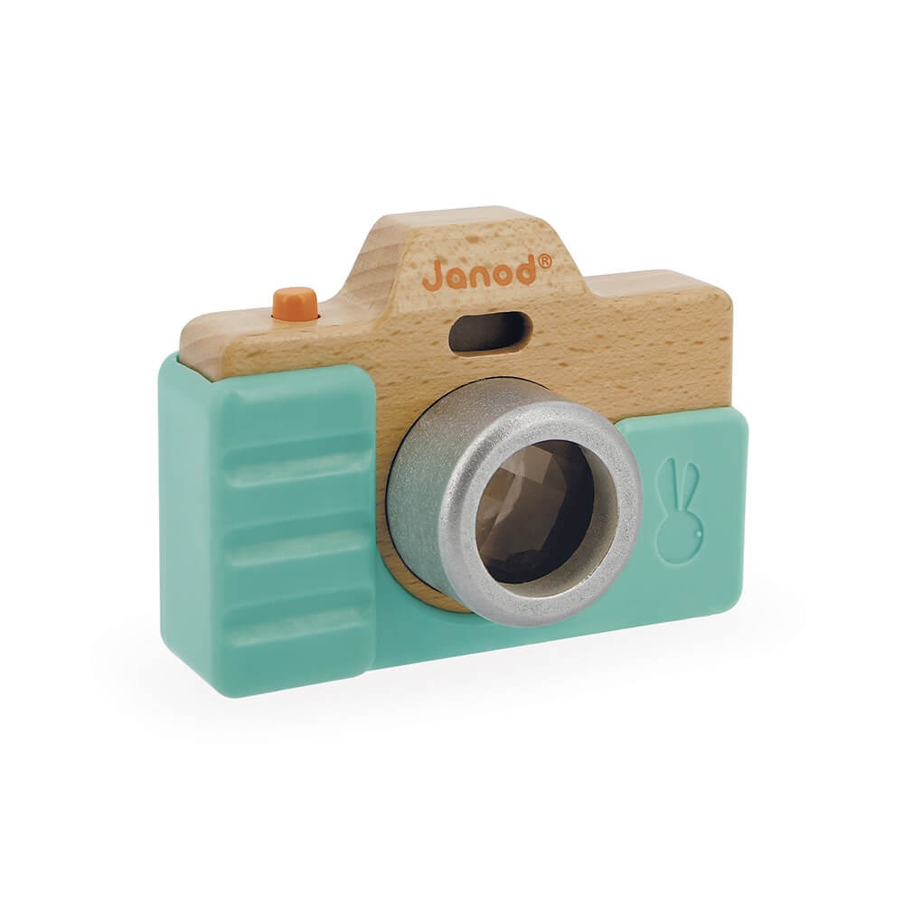 Janod - Fotoapparat aus Holz mit Licht & Sound