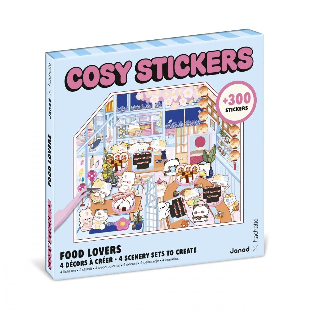 Janod - Cosy Stickers: Food Lovers