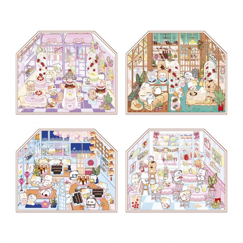 Janod - Cosy Stickers: Food Lovers