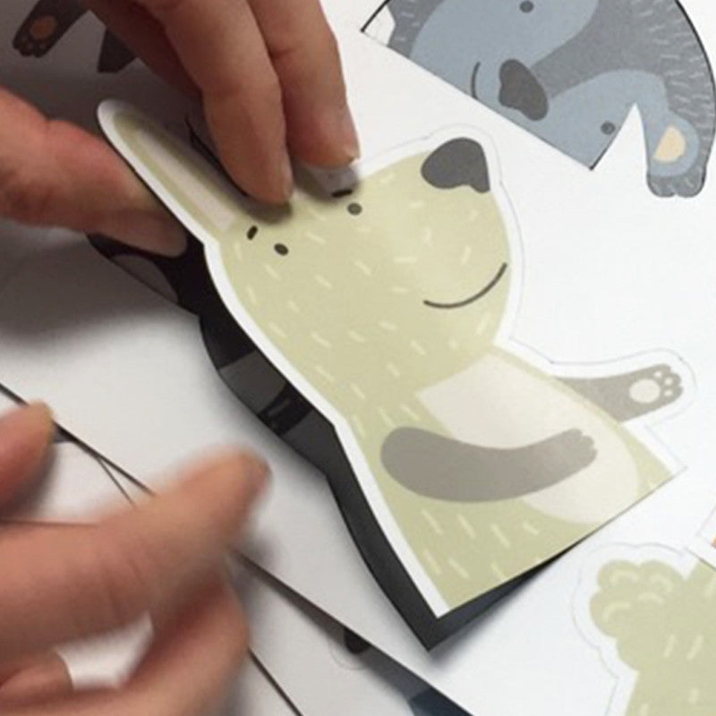 Ferflex - Magnetspiel Puzzle Tiere