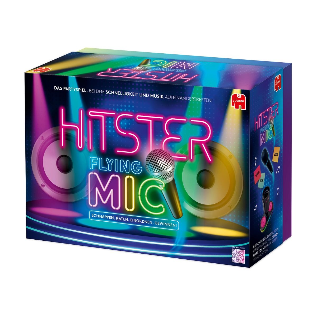 Jumbo - Partyspiel: Hitster Flying Mic