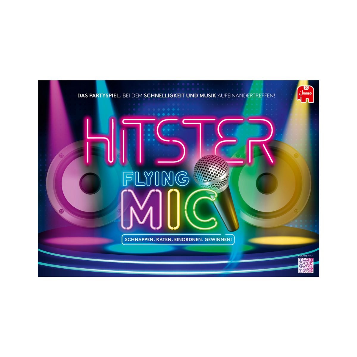 Jumbo - Partyspiel: Hitster Flying Mic