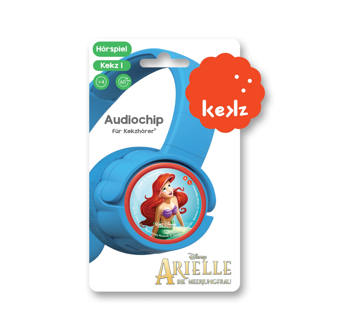 kekz - Audiochip mit Hörspiel Disney: Arielle