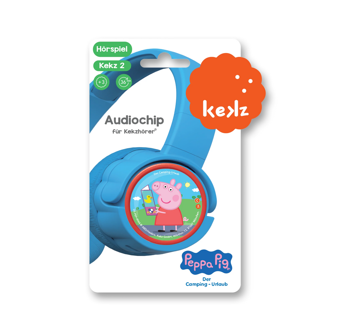kekz - Audiochip mit Hörspiel Peppa Pig