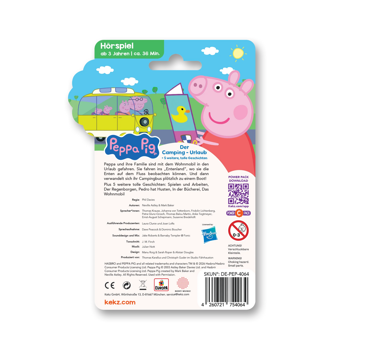 kekz - Audiochip mit Hörspiel Peppa Pig