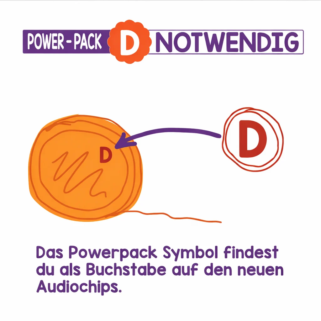 kekz - Audiochip mit Hörspiel Theodore's Komm, Tanz mit mir