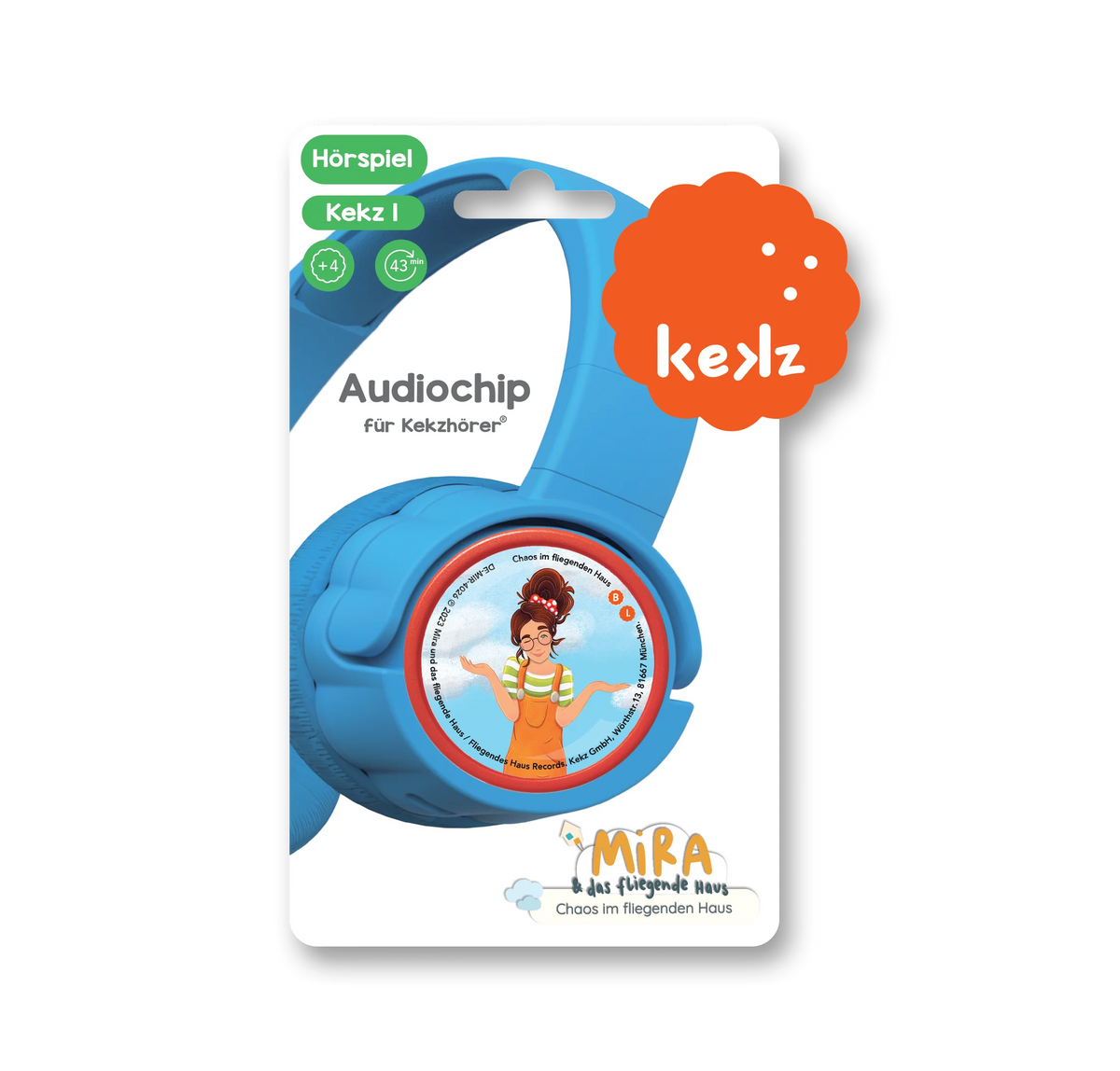 kekz - Audiochip mit Hörspiel Mira und das fliegende Haus