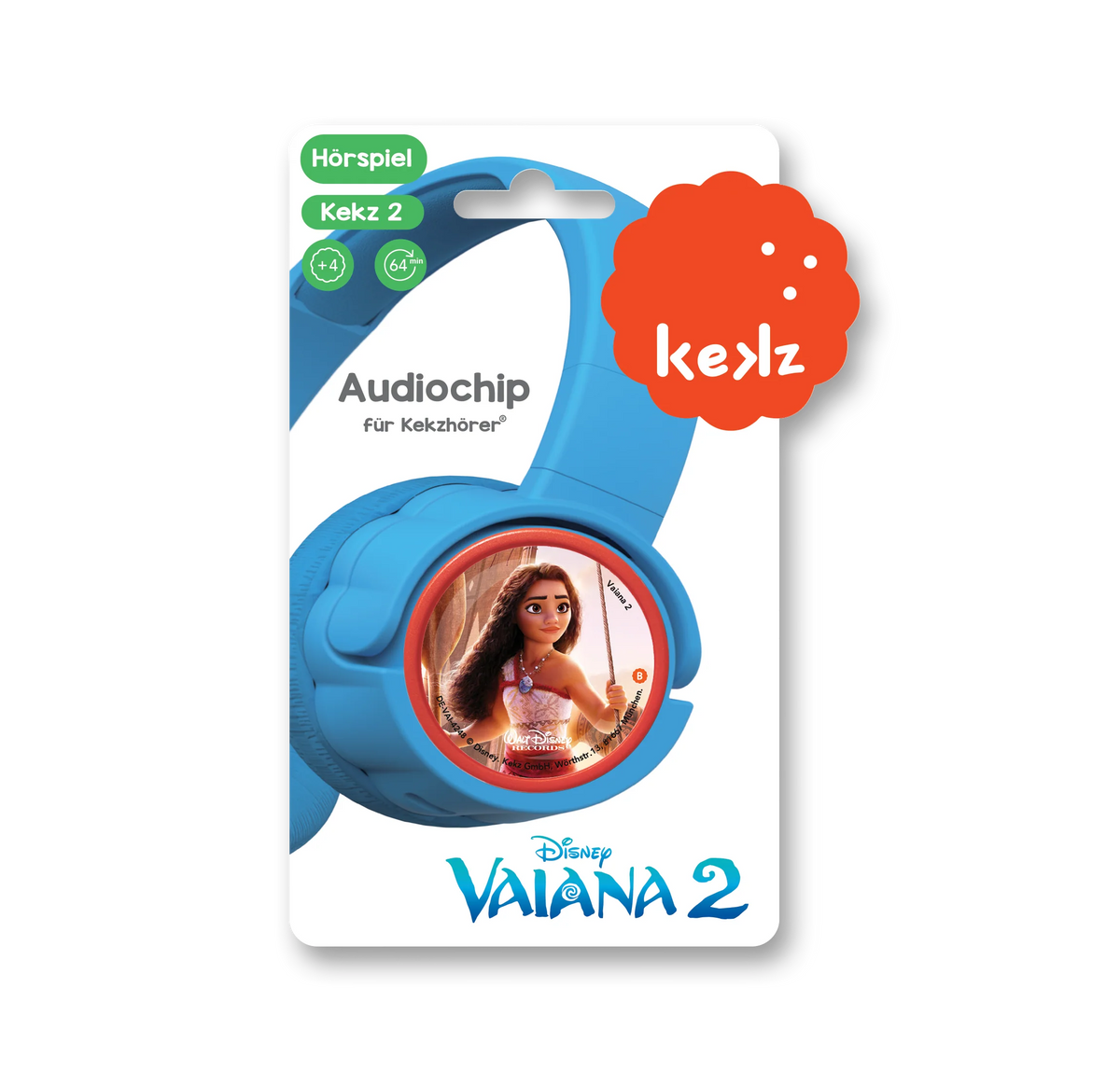 kekz - Audiochip mit Hörspiel Disney: Vaiana 2