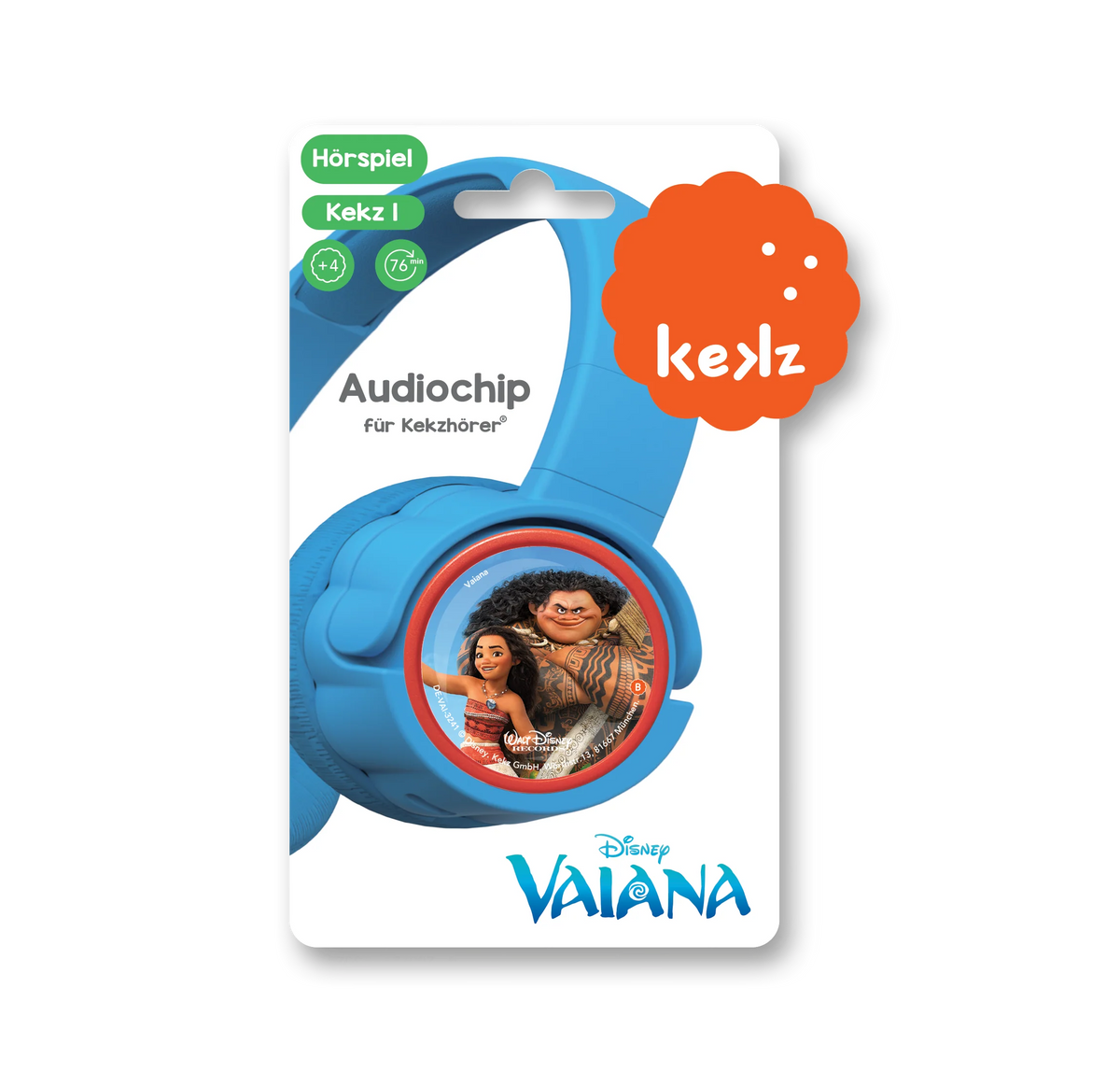 kekz - Audiochip mit Hörspiel Disney: Vaiana