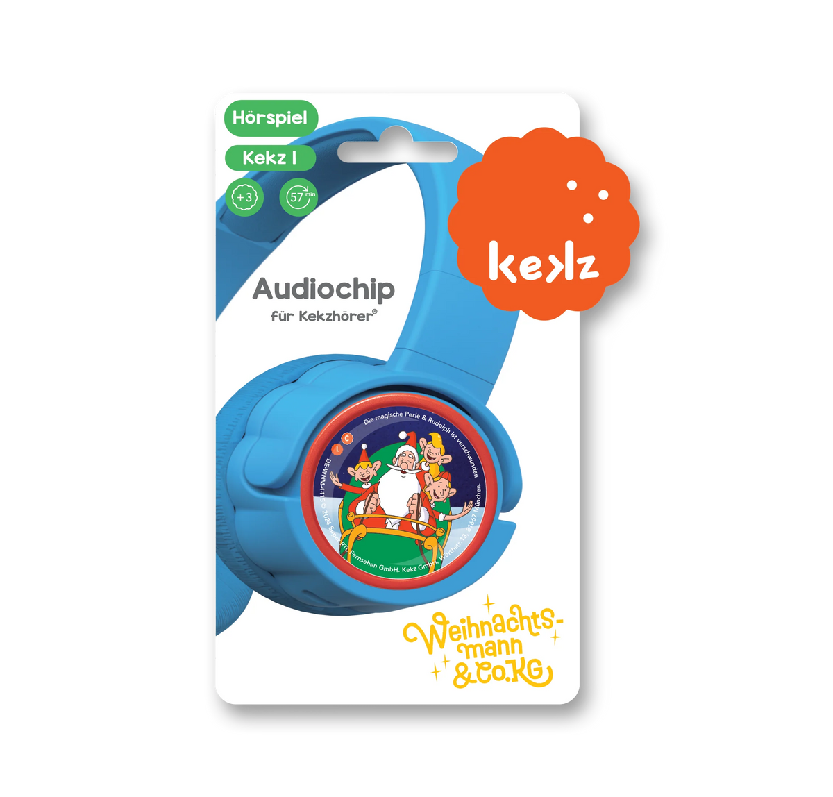 kekz - Audiochip mit Hörspiel Weihnachtsmann & Co KG: Die magische Perle