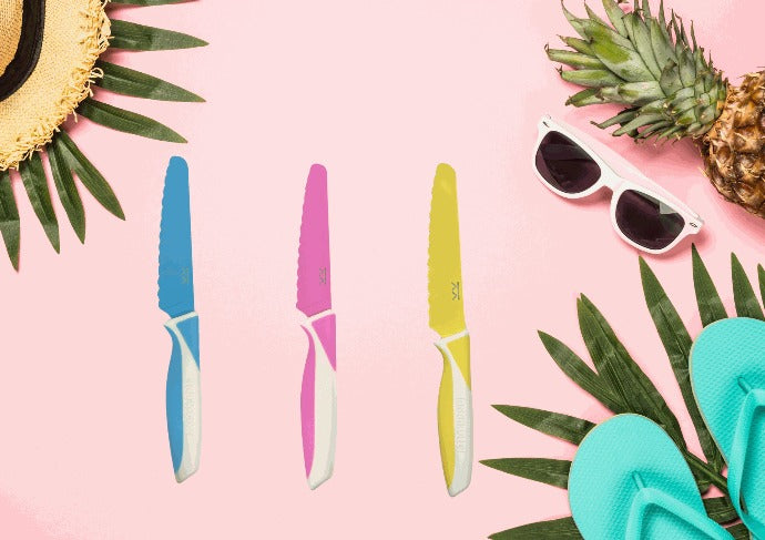KIDDIKUTTER - Küchenmesser für Kinder: Limited Editon Pink