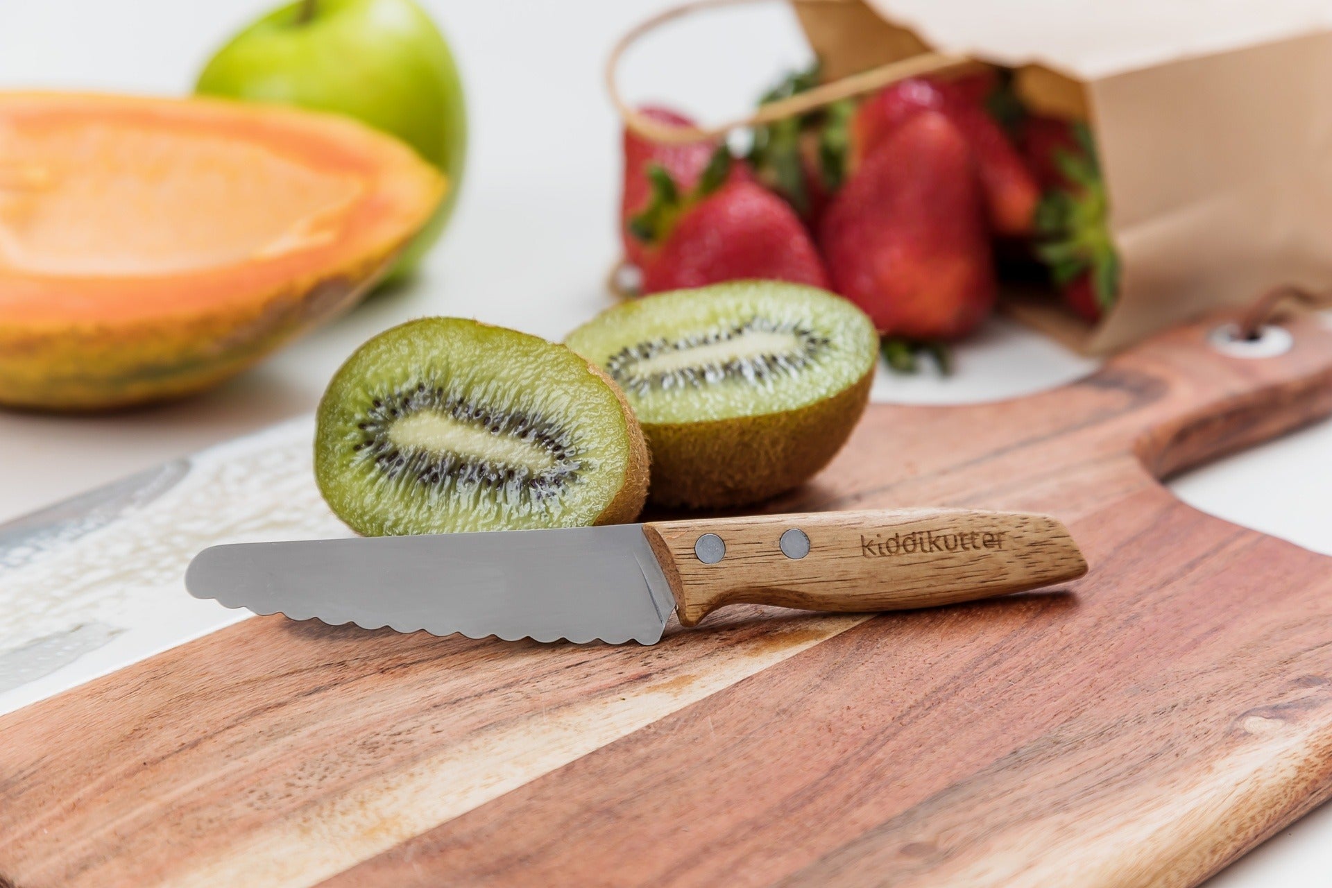 KIDDIKUTTER - Küchenmesser für Kinder Wood