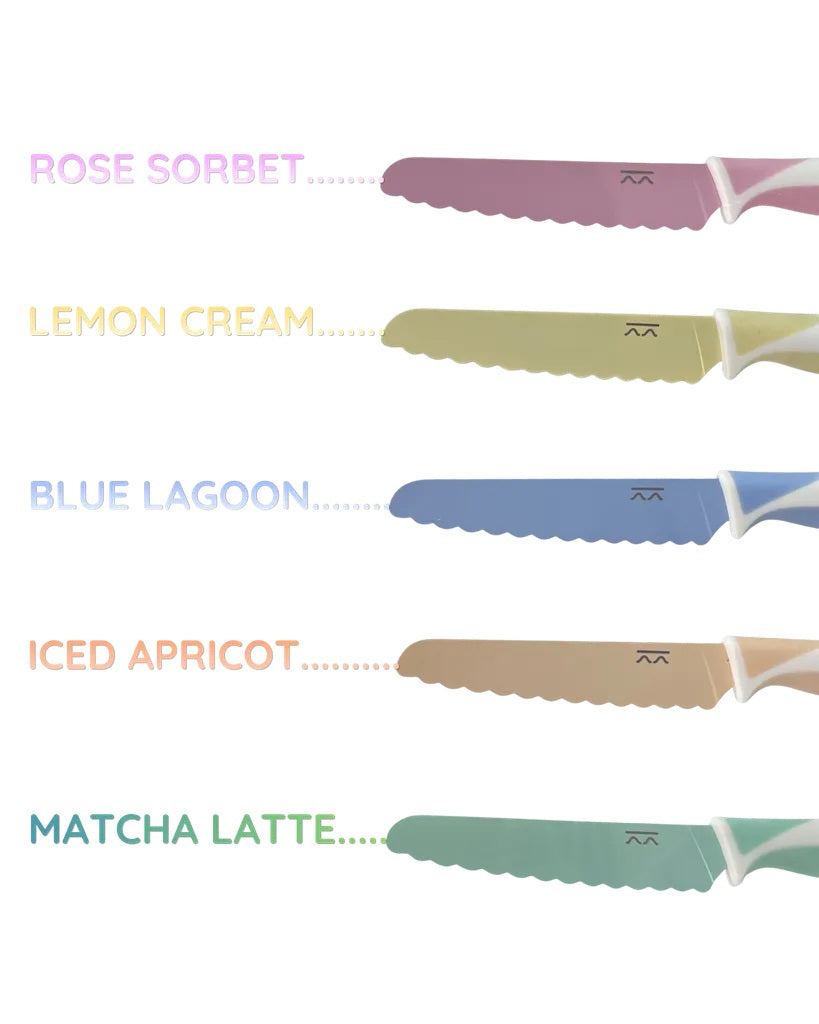 KIDDIKUTTER - Küchenmesser für Kinder Lemon Cream