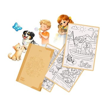 KIDYWOLF - Nachfüllpack Designtafel: Haustiere