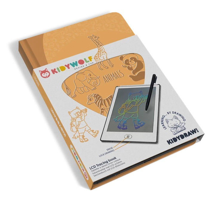 KIDYWOLF - Digitales Malbuch Kidydraw-Mini: Tiere