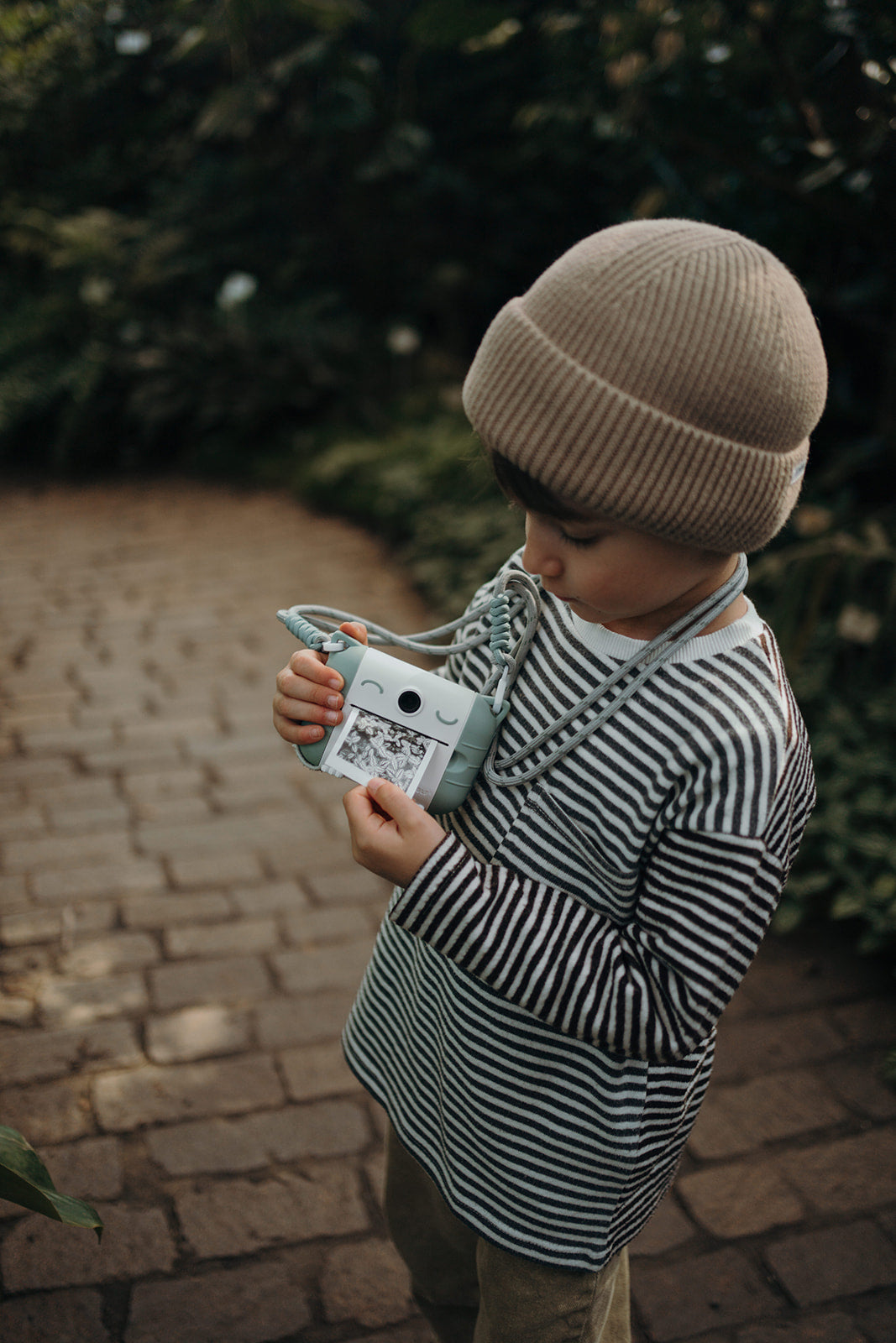 KIDYWOLF - Kidyprint Kinderkamera mit Sofortdruck grün