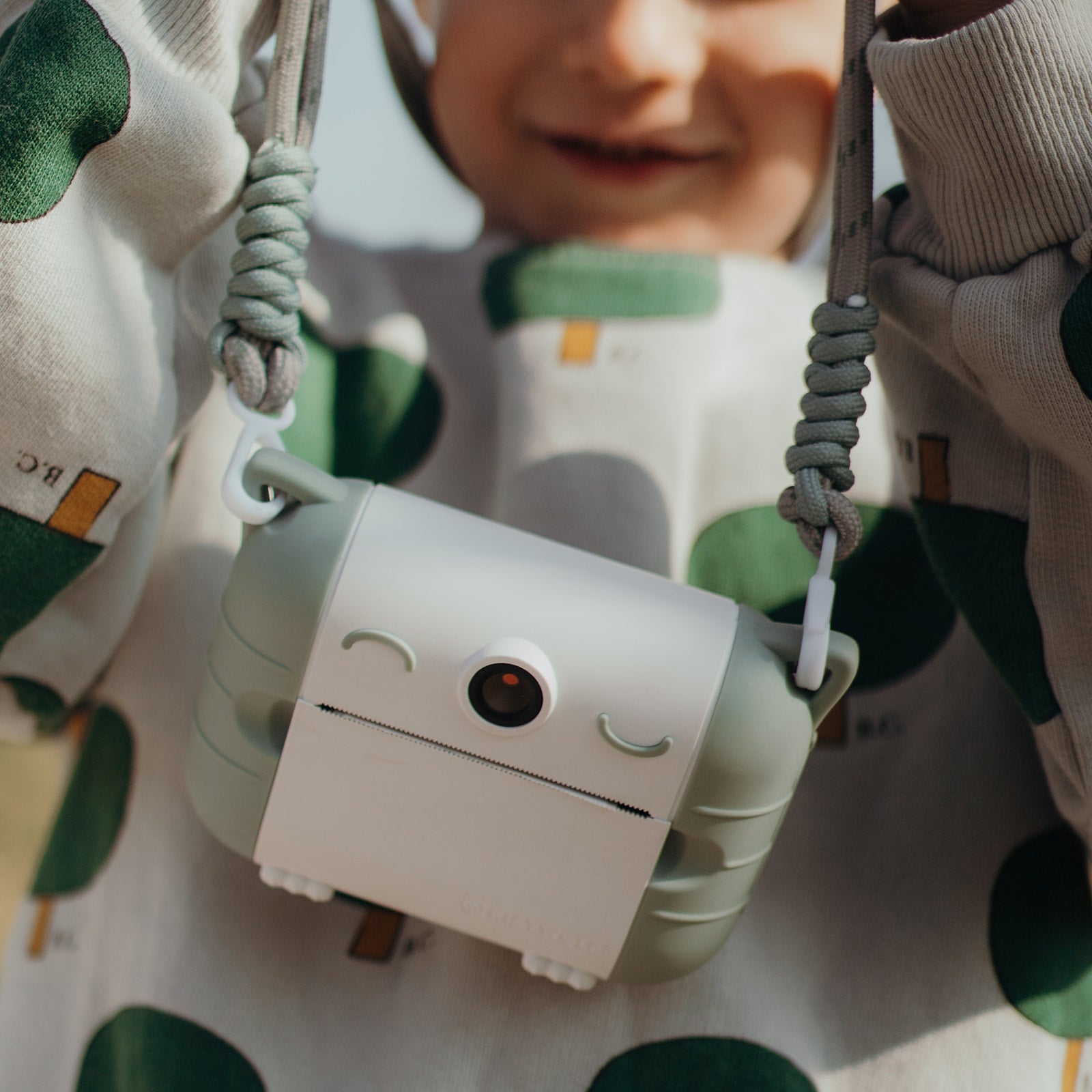 KIDYWOLF - Kidyprint Kinderkamera mit Sofortdruck grün