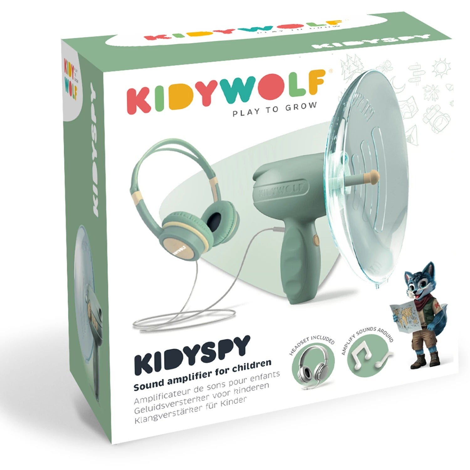 KIDYWOLF - Ton- und Geräuschverstärker