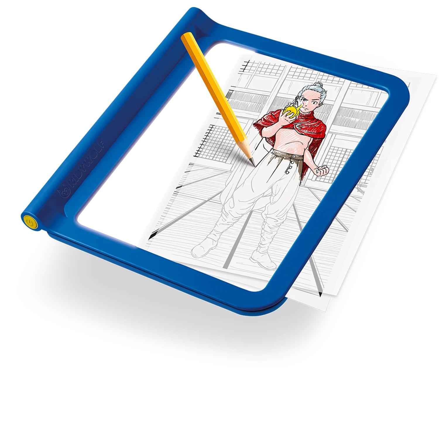 KIDYWOLF - K-Draw Pro Manga Zeichentablet mit LED-Bildschirm