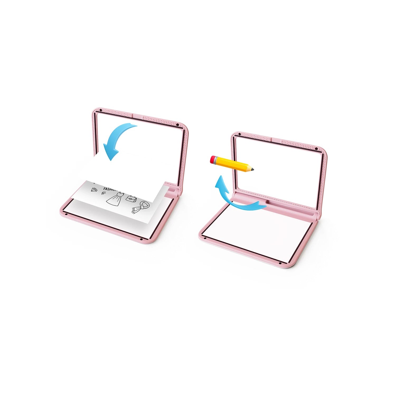 KIDYWOLF - Kidydraw Pro Fashion Zeichentablet mit LED-Bildschirm