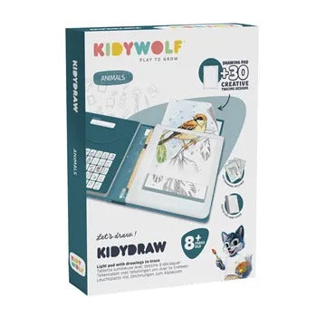 KIDYWOLF - Leuchtende Designtafel Tiere