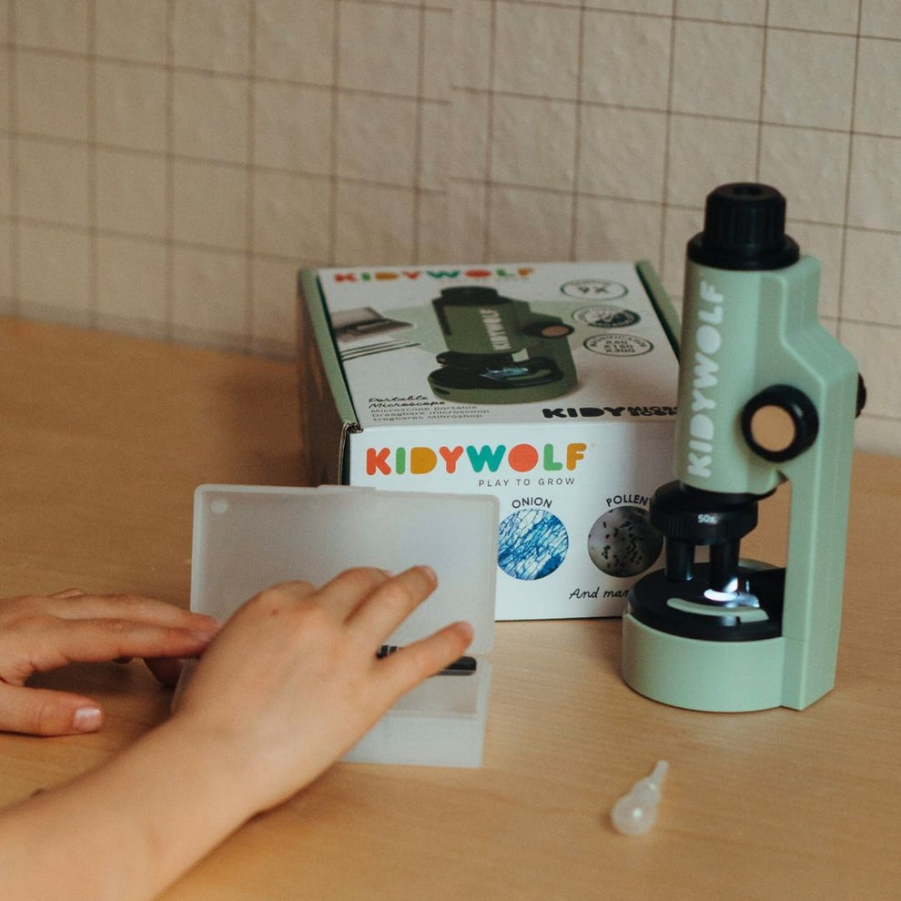 KIDYWOLF - Mikroskop Kidymicroscope Grün
