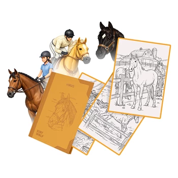 KIDYWOLF - Nachfüllpack Designtafel: Pferd