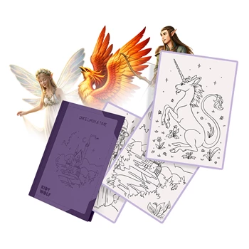 KIDYWOLF - Nachfüllpack Designtafel: Märchen