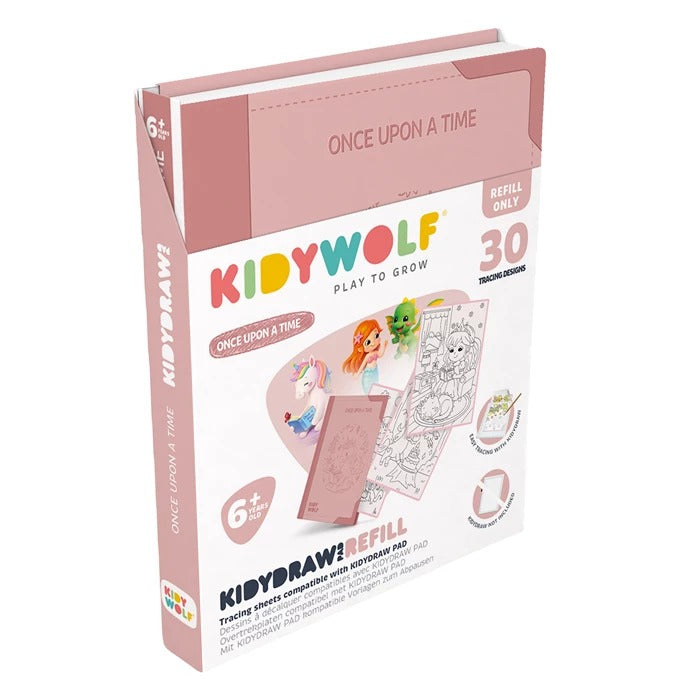 KIDYWOLF - Nachfüllpack Designtafel: Prinzessin